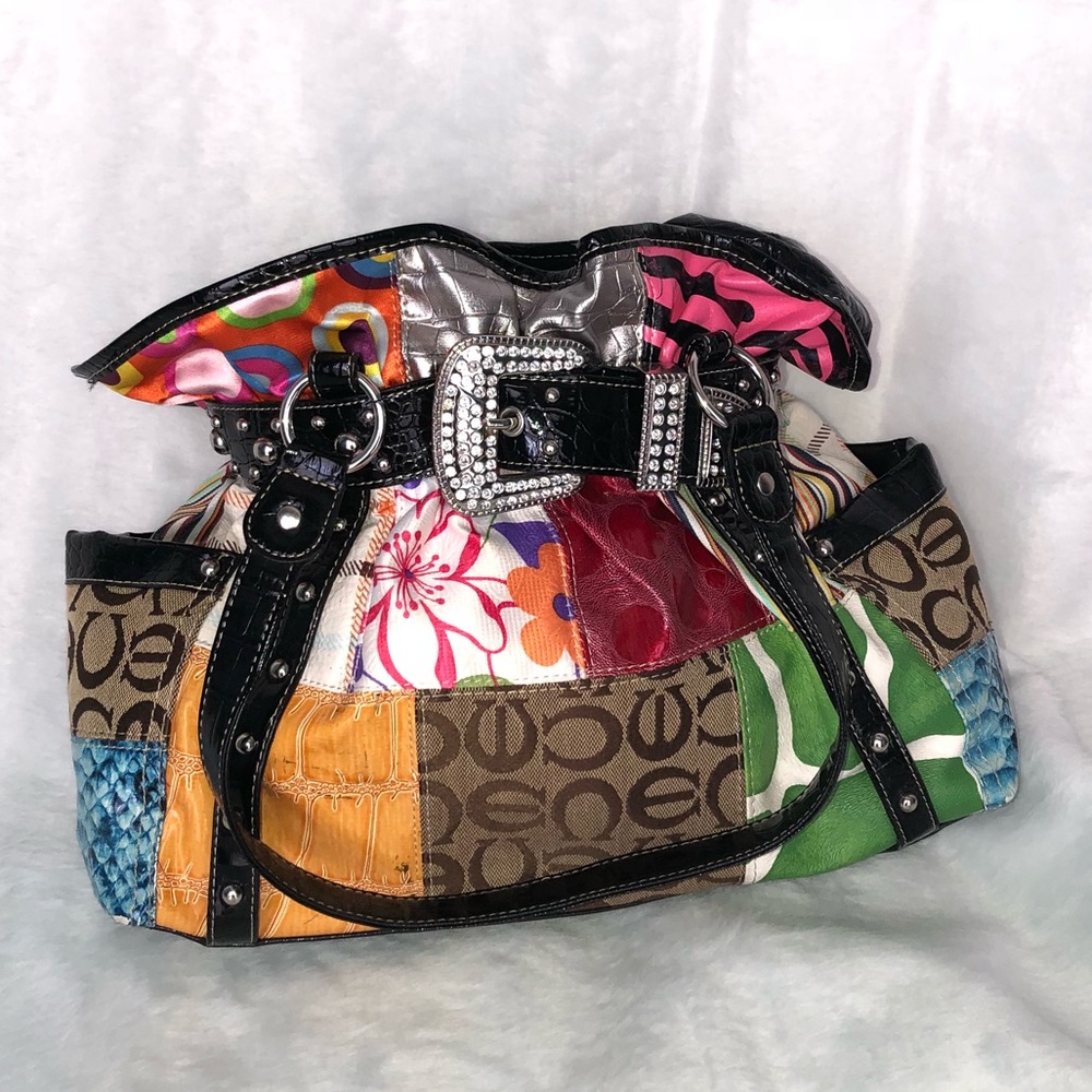 Cute Colorful Mixed Pattern Purse